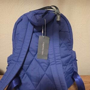 Vera Bradley Quilted Blue Backpack